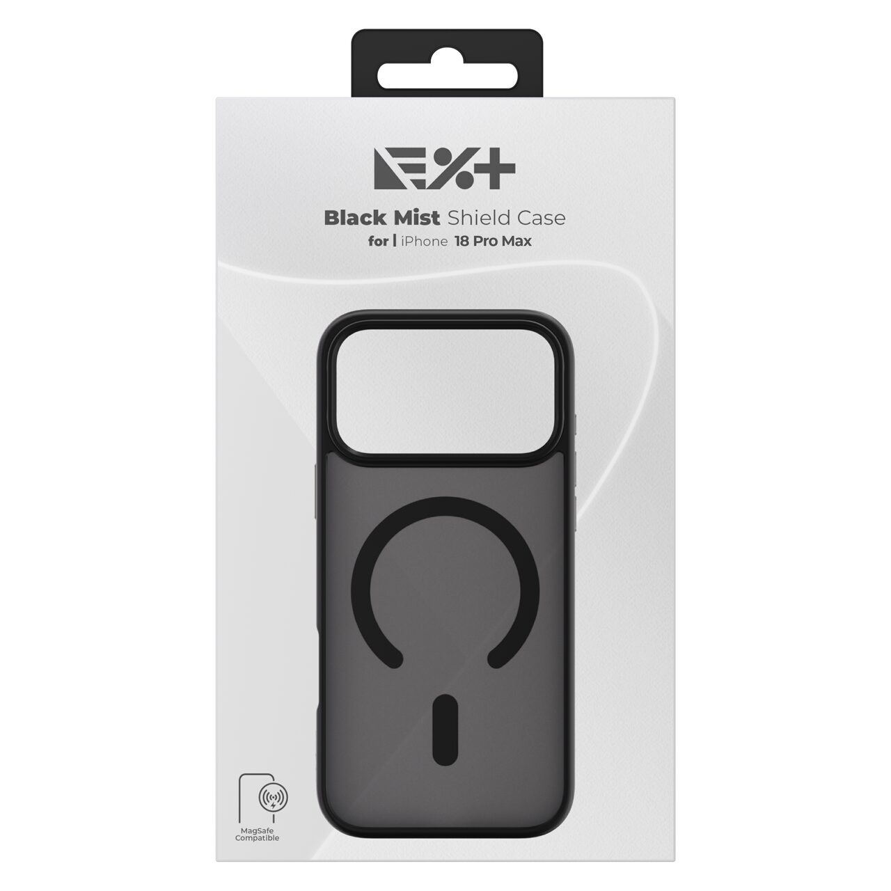 Husa NOA Mist Shield pentru iPhone 18 Pro Max Compatibila MagSafe | Negru