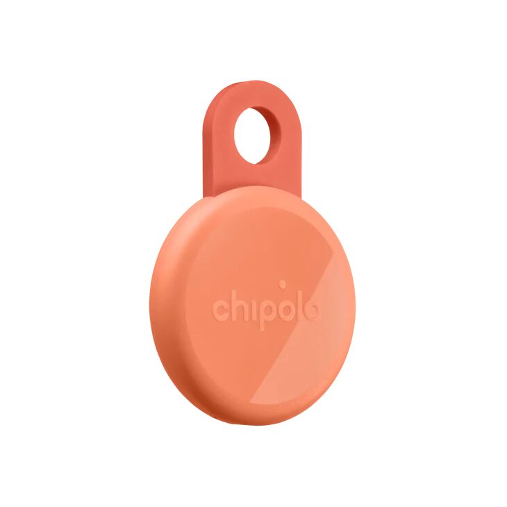 Chipolo LOOP – Tracker reincarcabil pentru obiecte compatibil cu Apple Find My pe iPhone sau Find Hub pe Android | Portocaliu