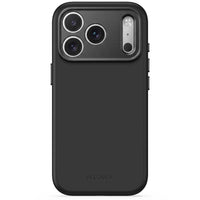 Husă din silicon antimicrobian DECODED compatibilă MagSafe pentru iPhone 18 Pro, Black