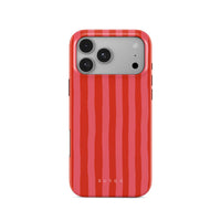 Husă BURGA Tough MagSafe pentru iPhone 18 Pro, Pomegranate