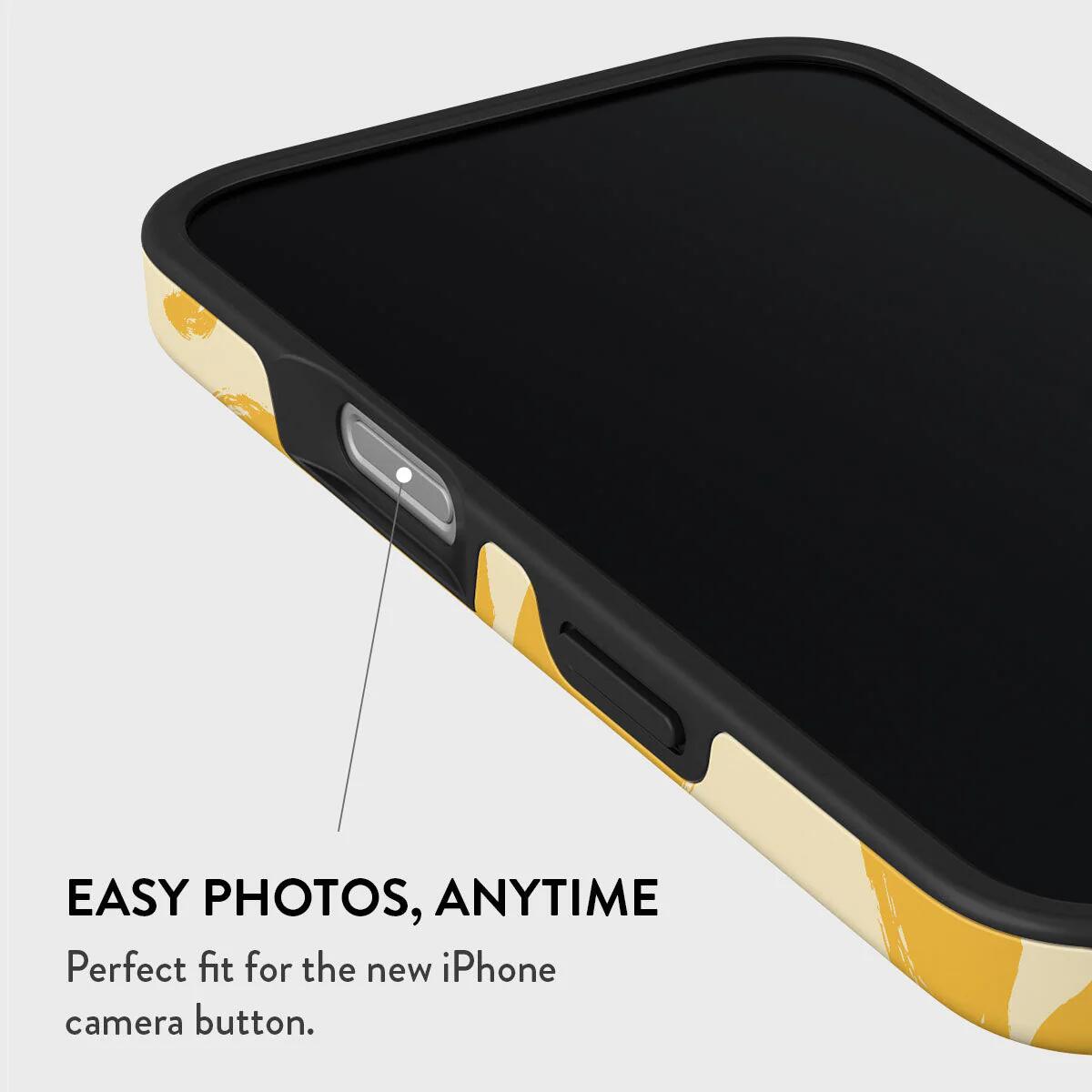 Husă BURGA Lemon Tart Tough Magsafe pentru iPhone 16