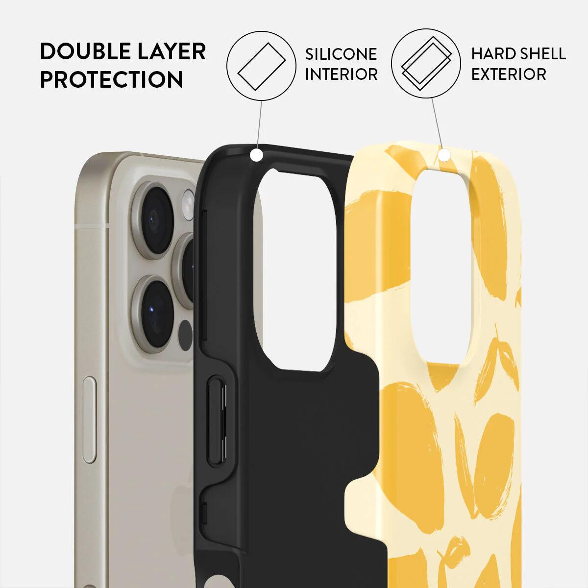 Husă BURGA Lemon Tart Tough Magsafe pentru iPhone 16 Pro Max