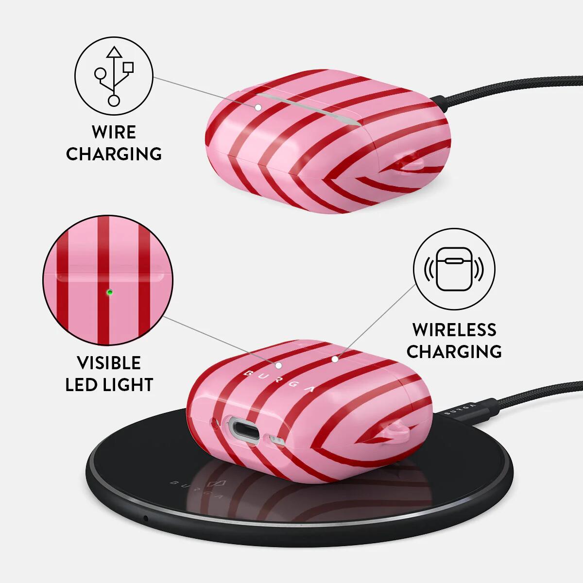 Husa BURGA Favorite Bikini pentru AirPods 4
