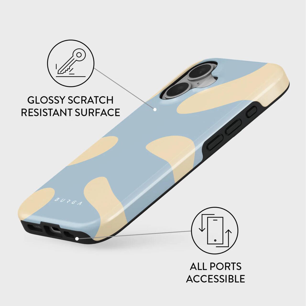 Husa BURGA Flow Tough Magsafe pentru iPhone 16