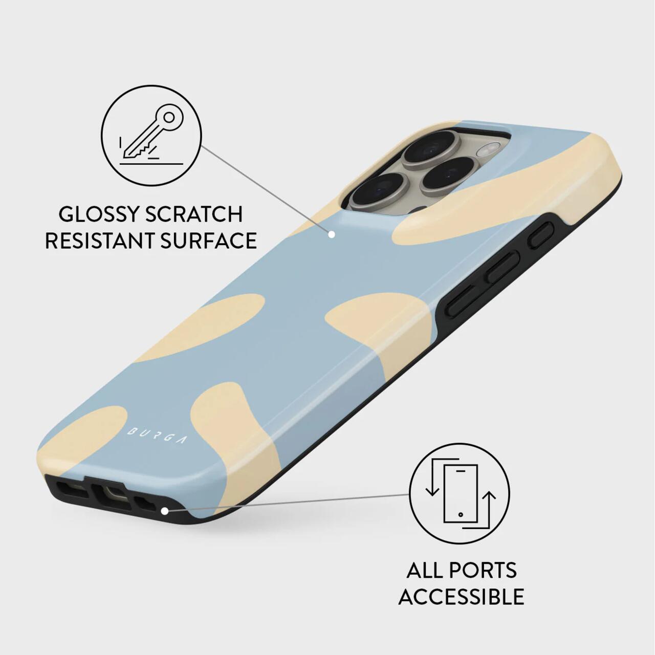 Husă BURGA Flow Tough Magsafe pentru iPhone 16 Pro