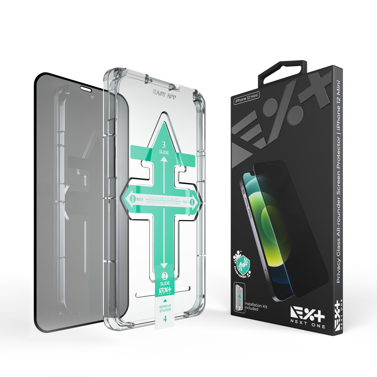 Folie de protecție pentru ecran NOA Privacy Glass pentru iPhone 12 Mini