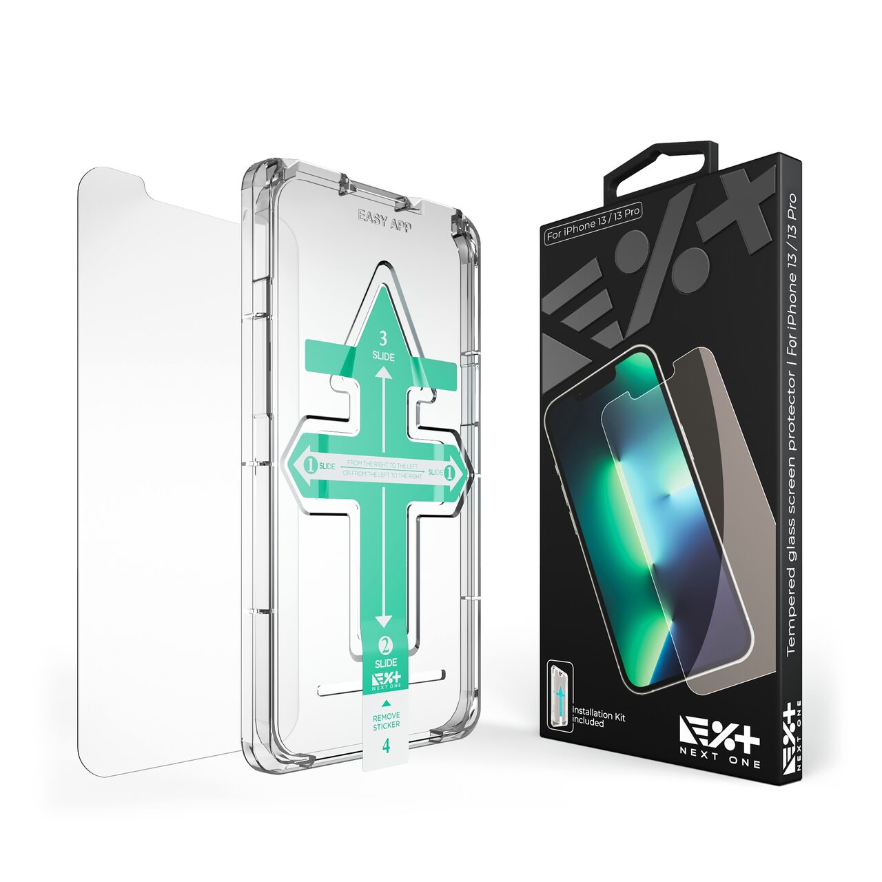 Folie de protectie din sticla securizata NOA pentru iPhone 13/13 Pro