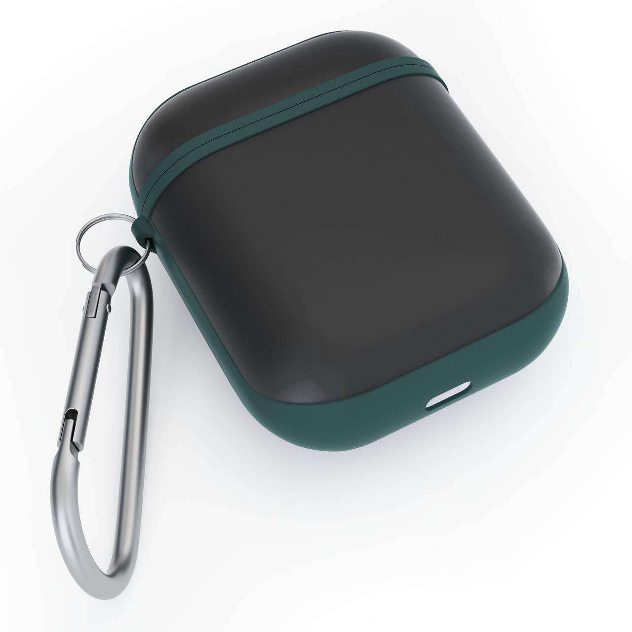 Husă de protecție NOA pentru AirPods 1/2, TPU, Verde