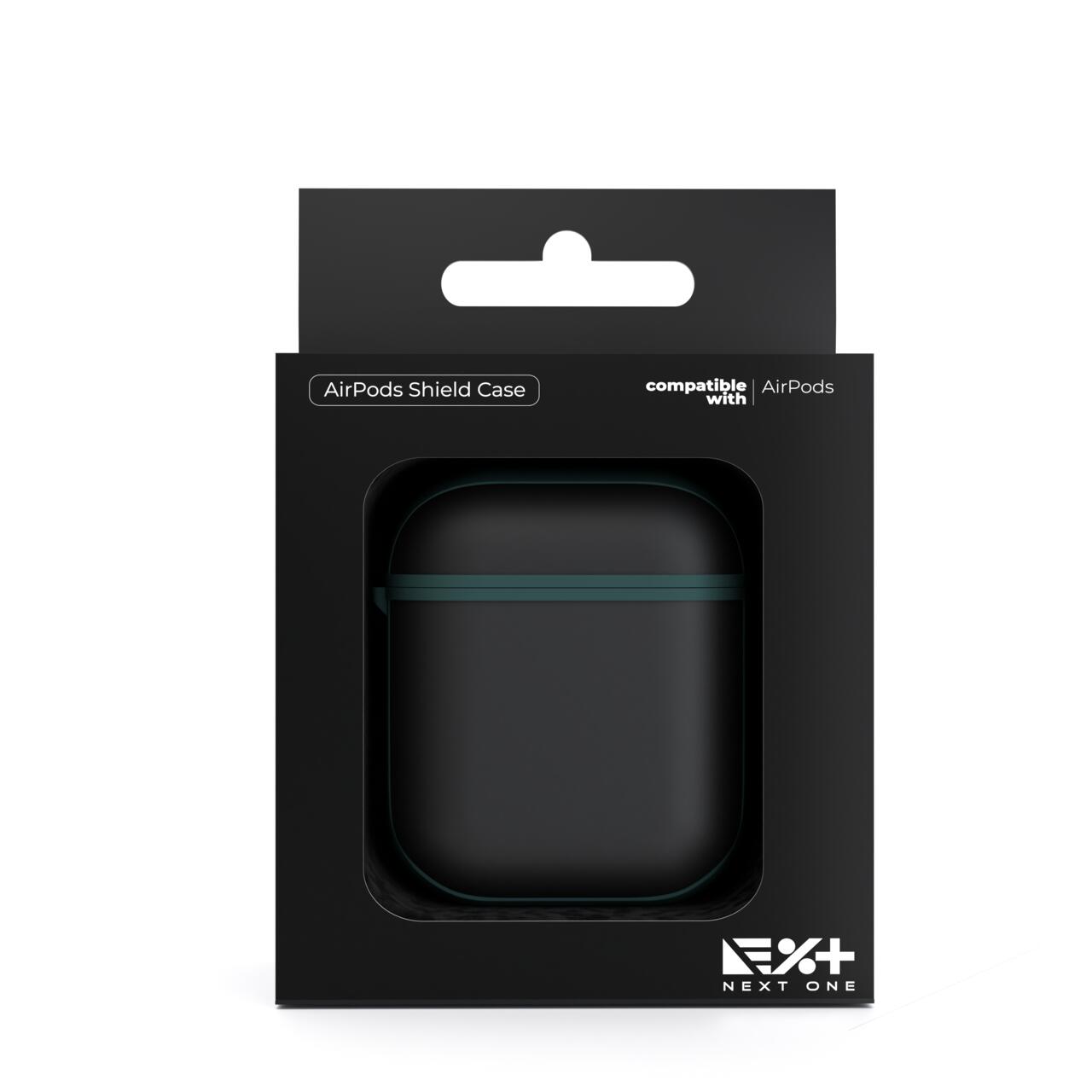 Husă de protecție NOA pentru AirPods 1/2, TPU, Verde