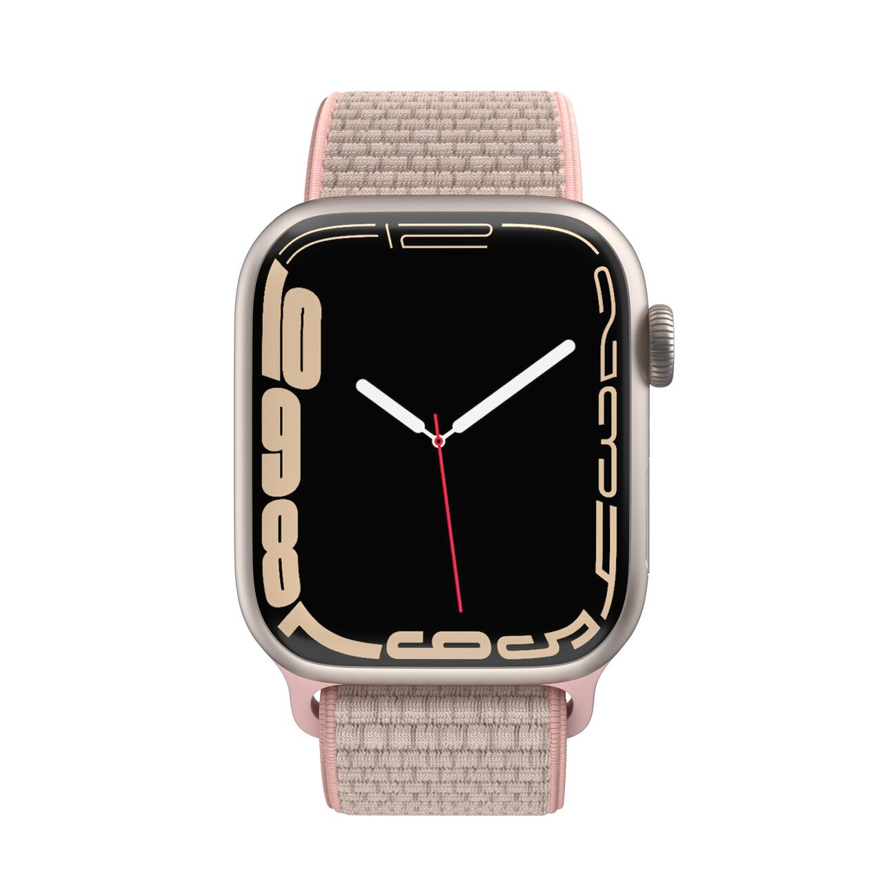 Curea Sport Loop NOA pentru Apple Watch 38/40 mm |Roz