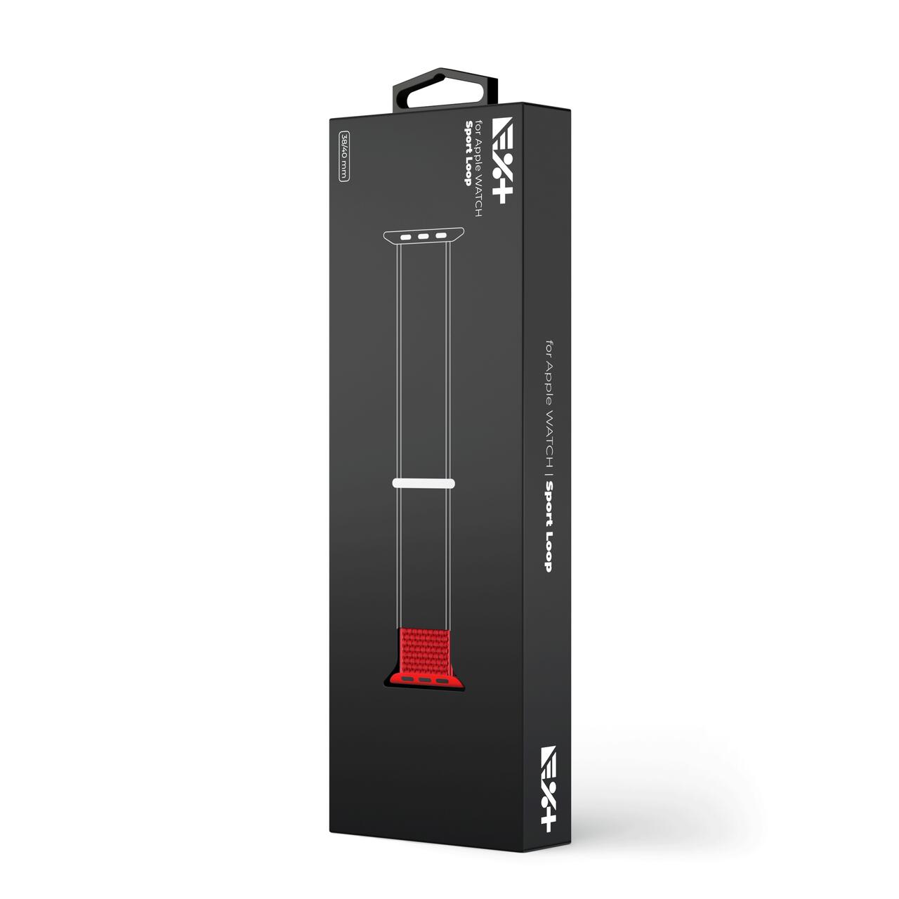 Curea Sport Loop NOA pentru Apple Watch 38/40 mm | Red