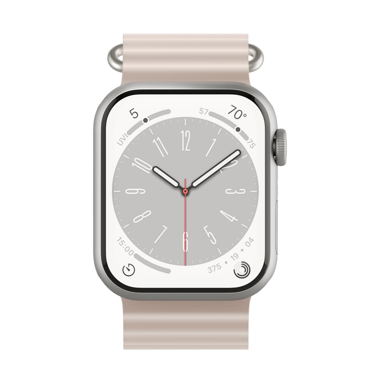 Curea NOA,  H2O Band pentru Apple Watch 41mm, Pink Sand