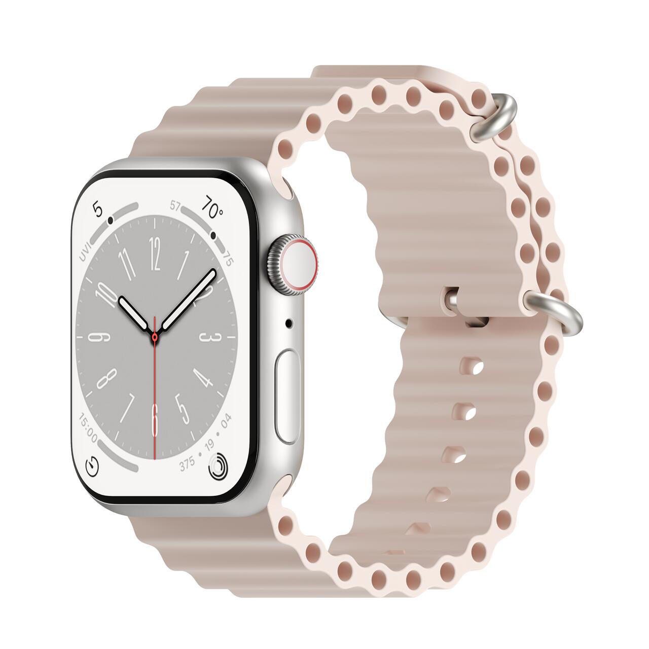 Curea NOA,  H2O Band pentru Apple Watch 41mm, Pink Sand