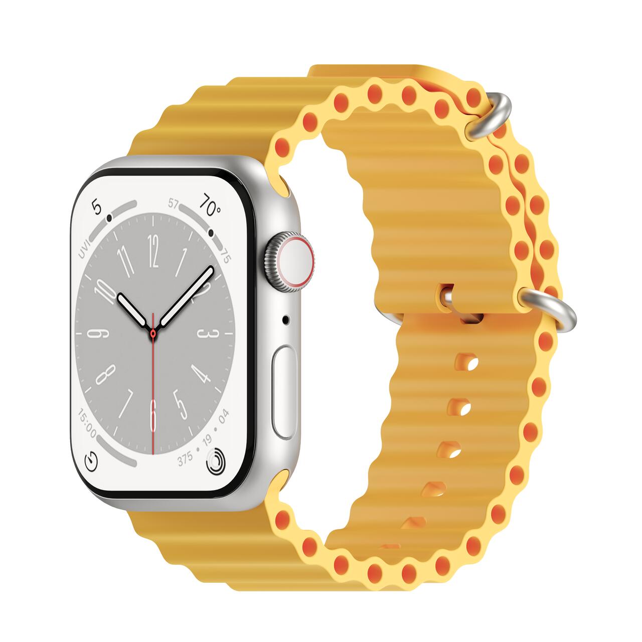 Curea NOA,  H2O Band pentru Apple Watch 41mm, Galben