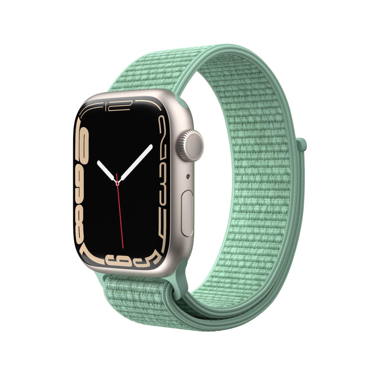 Curea Sport Loop NOA pentru Apple Watch 42/44 mm |Marine Green