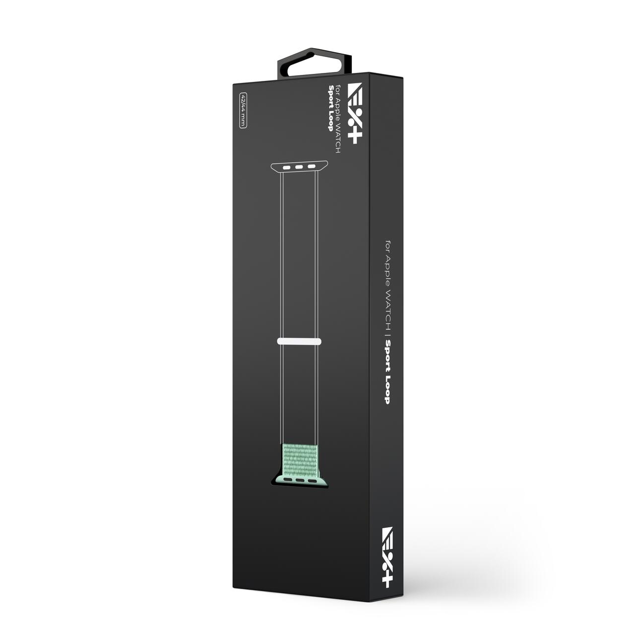 Curea Sport Loop NOA pentru Apple Watch 42/44 mm |Marine Green