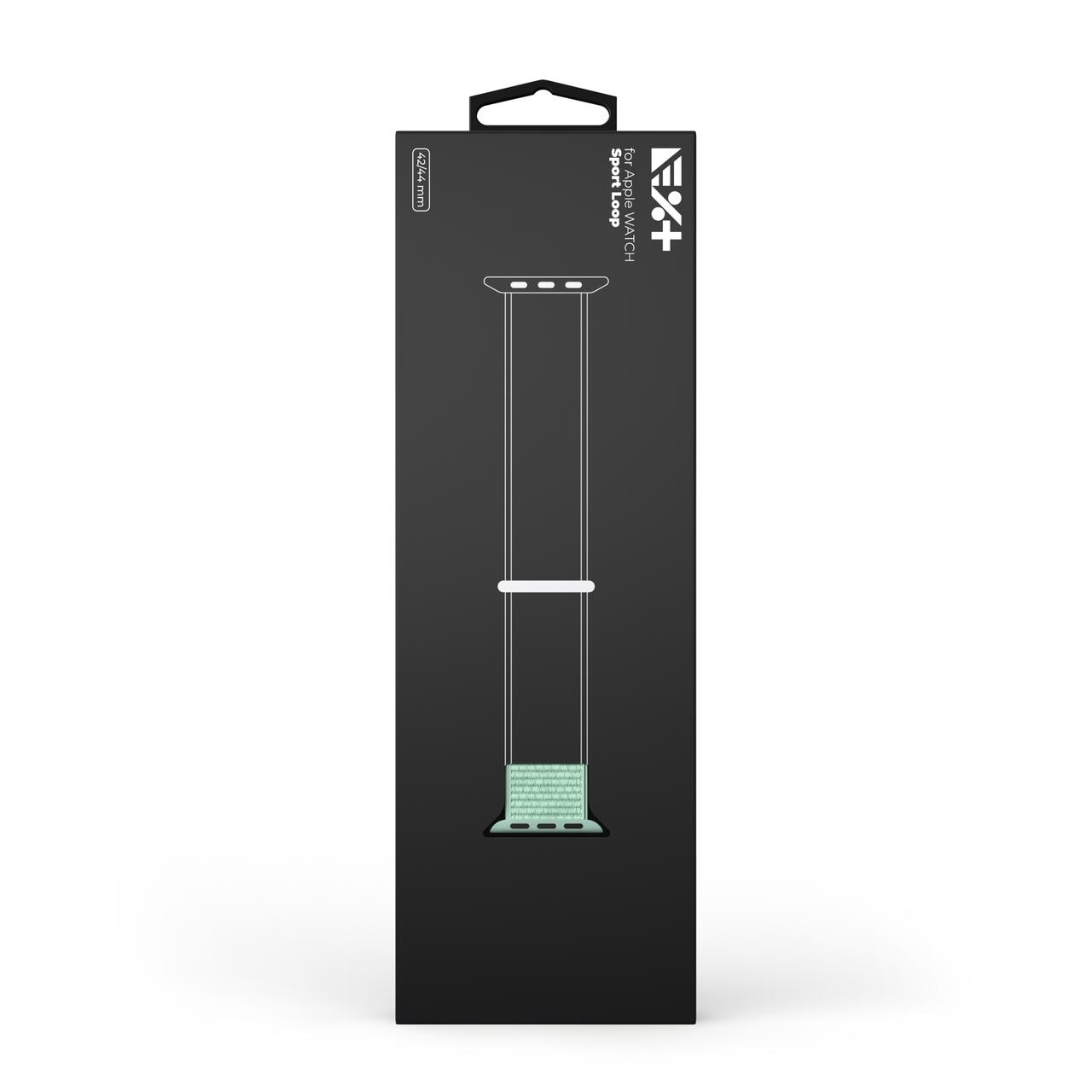 Curea Sport Loop NOA pentru Apple Watch 42/44 mm |Marine Green