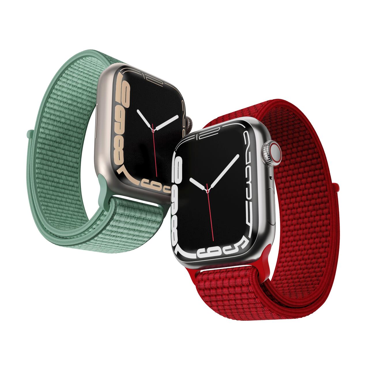 Curea Sport Loop NOA pentru Apple Watch 38/40 mm |Marine Green