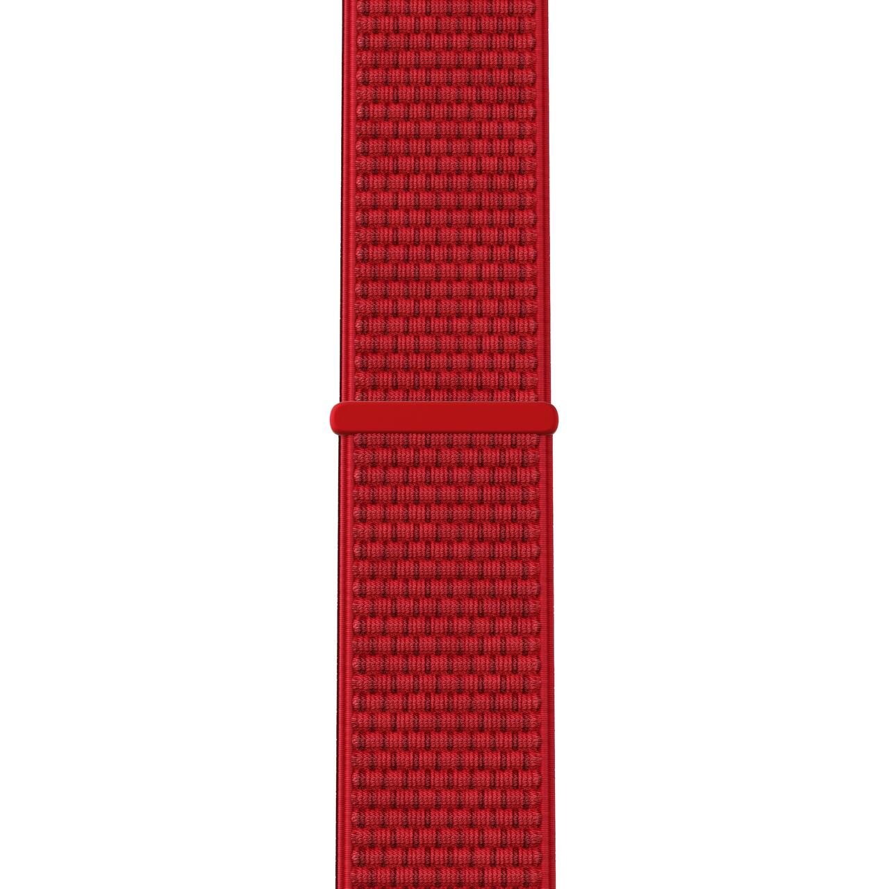 Curea Sport Loop NOA pentru Apple Watch 42/44 mm |Rosu
