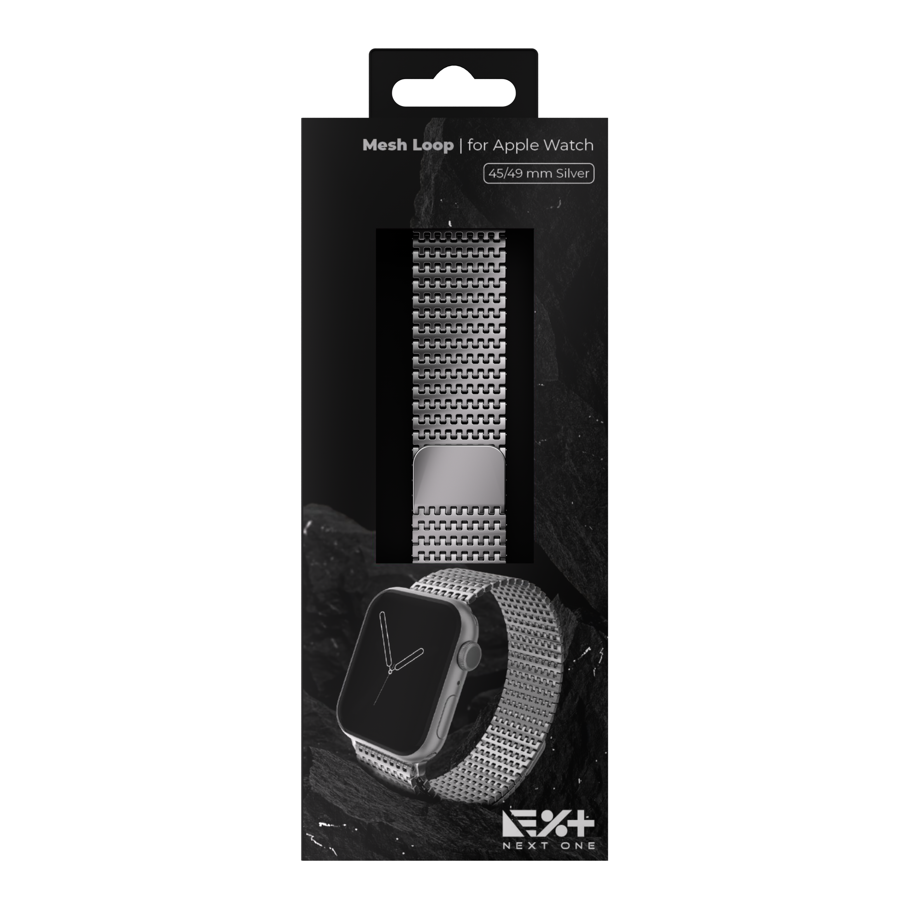 Bratara metalica NOA Mesh Loop pentru Apple Watch 45/46/49mm