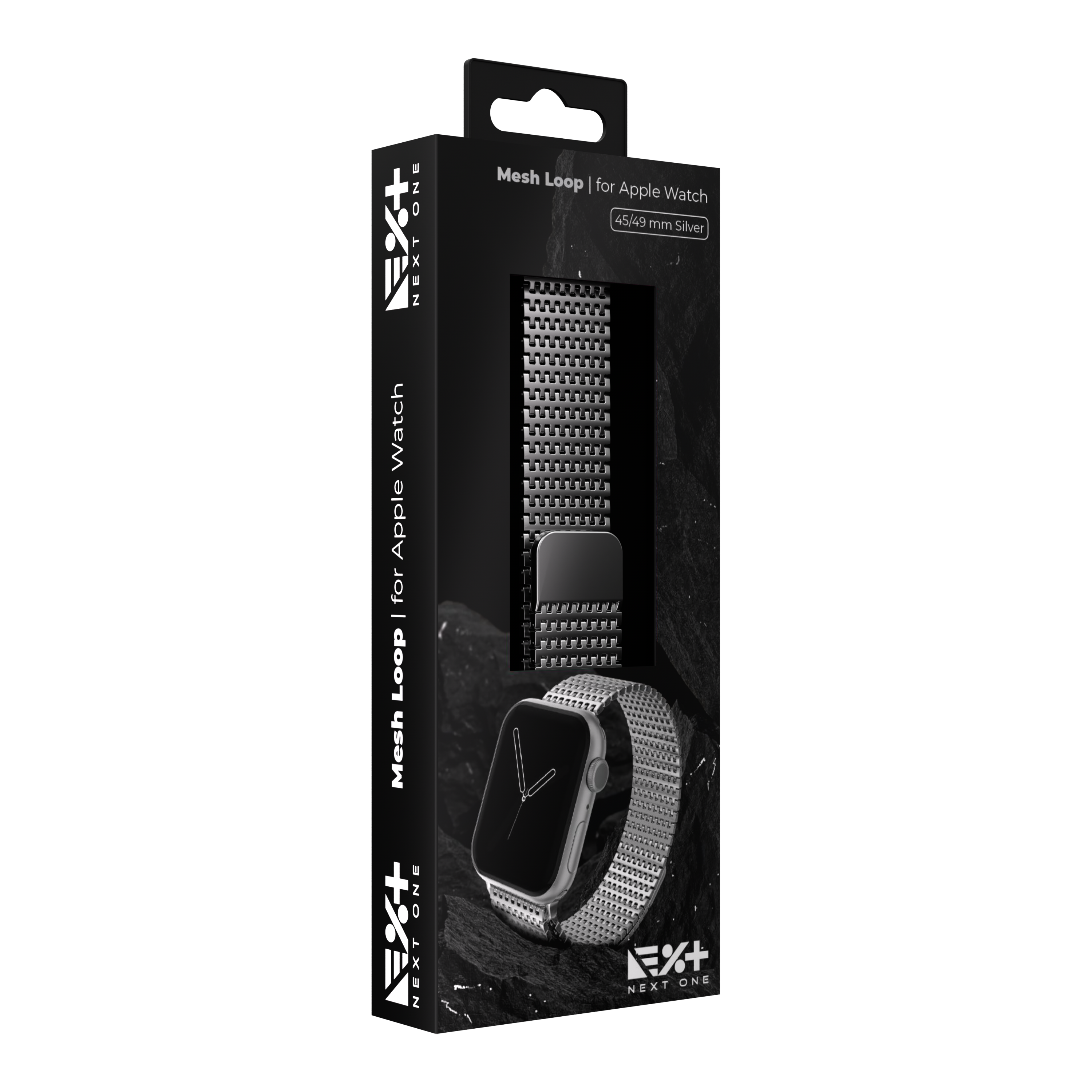 Bratara metalica NOA Mesh Loop pentru Apple Watch 45/46/49mm