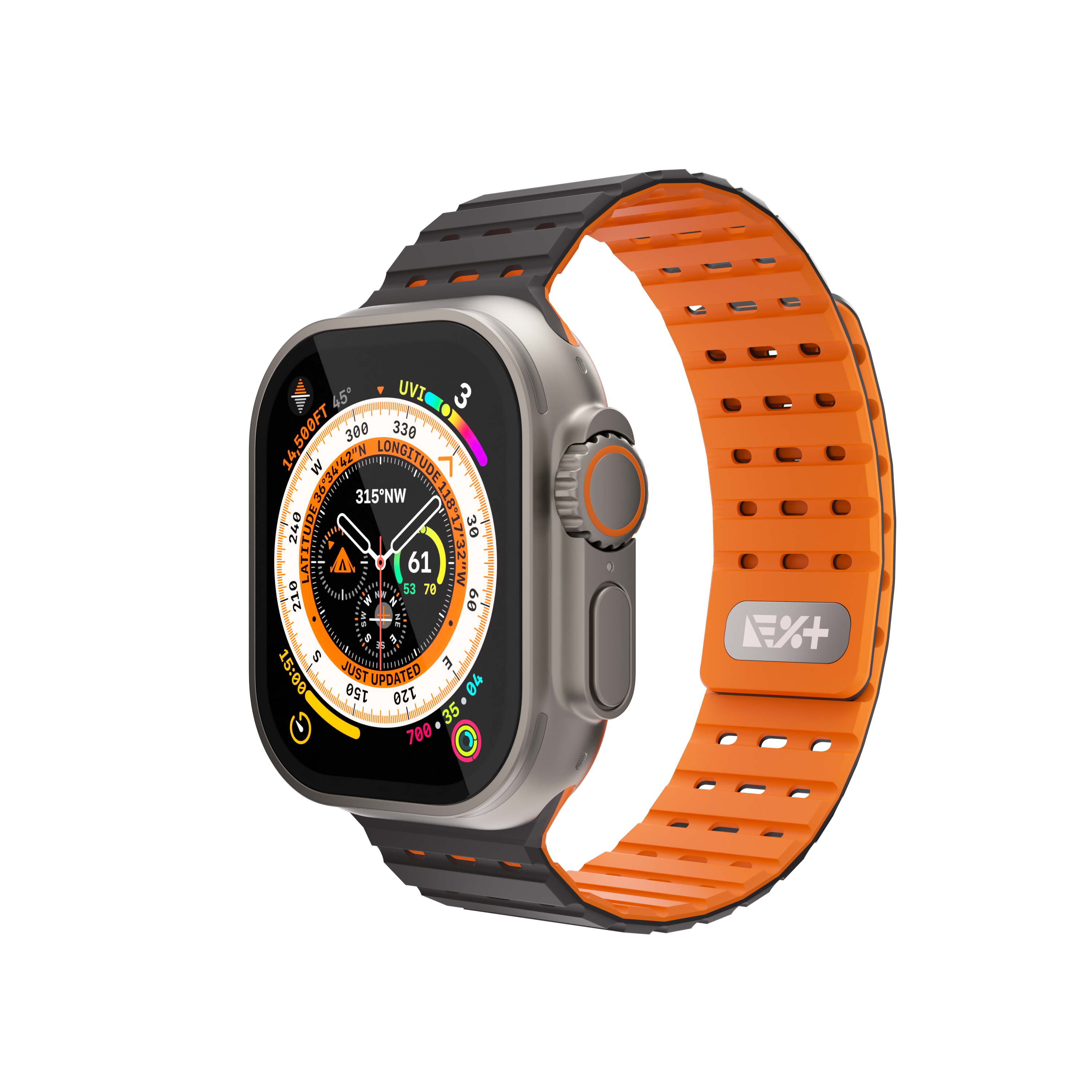 Curea din silicon NOA pentru Apple Watch 45/46/49mm