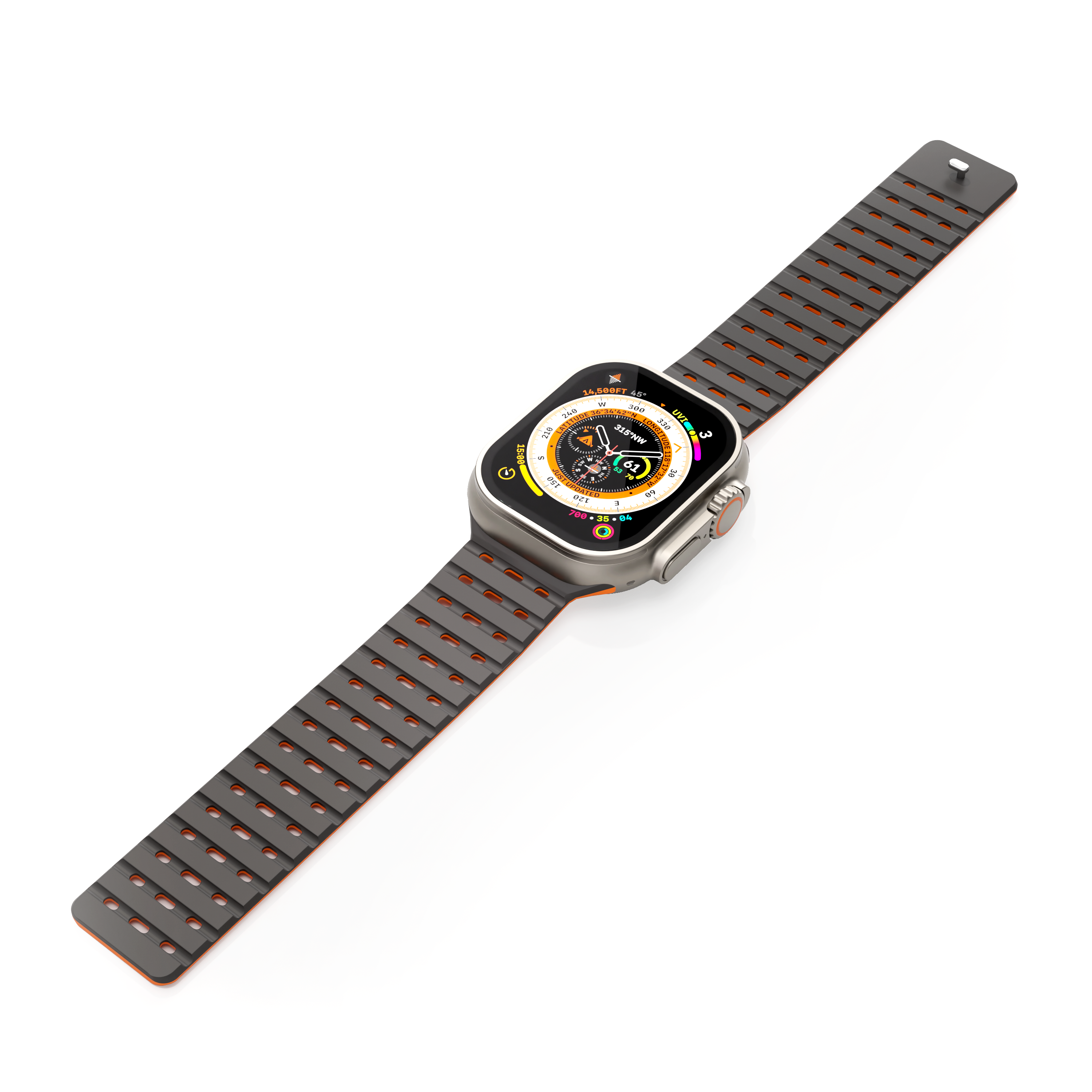 Curea din silicon NOA pentru Apple Watch 45/46/49mm