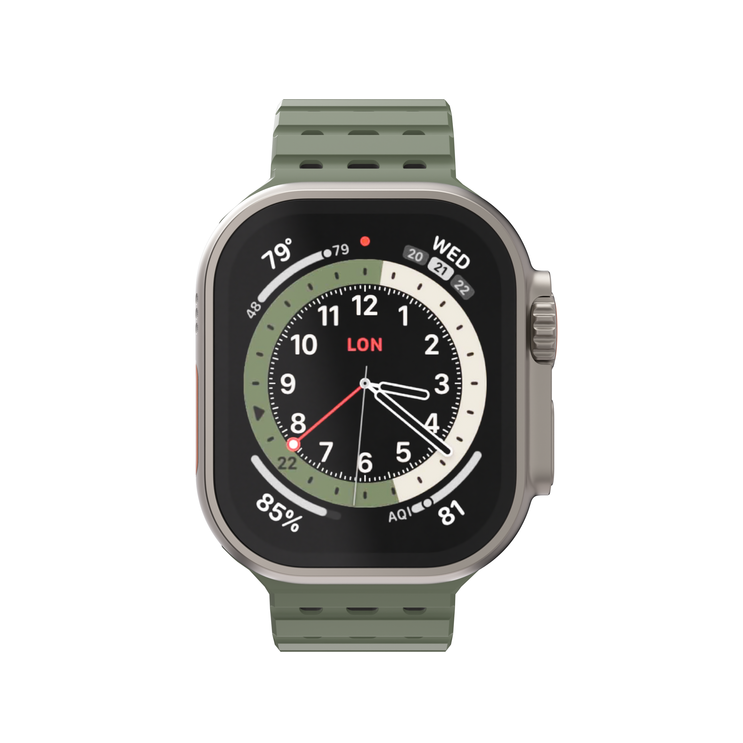 Curea din silicon NOA pentru Apple Watch 45/46/49mm