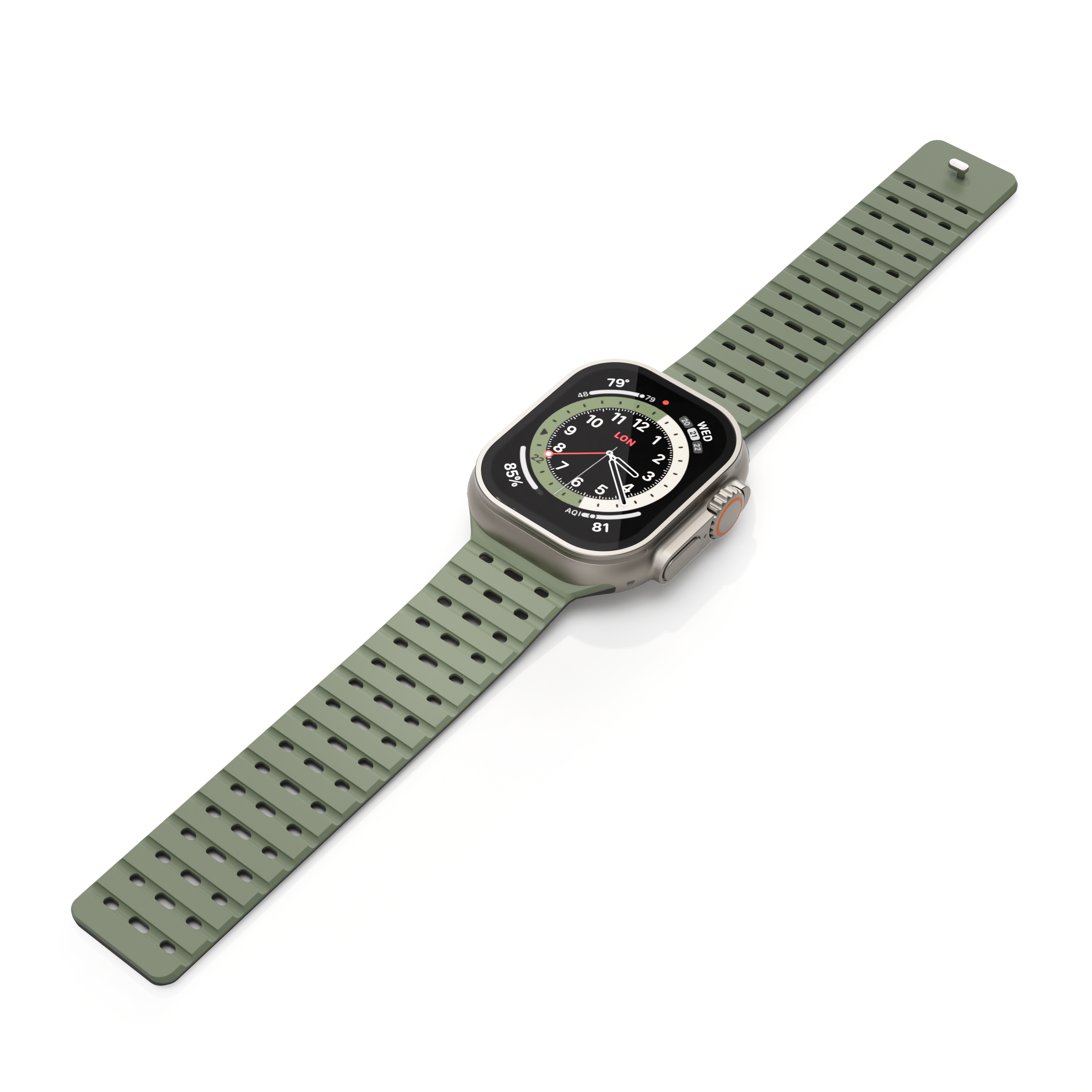 Curea din silicon NOA pentru Apple Watch 45/46/49mm