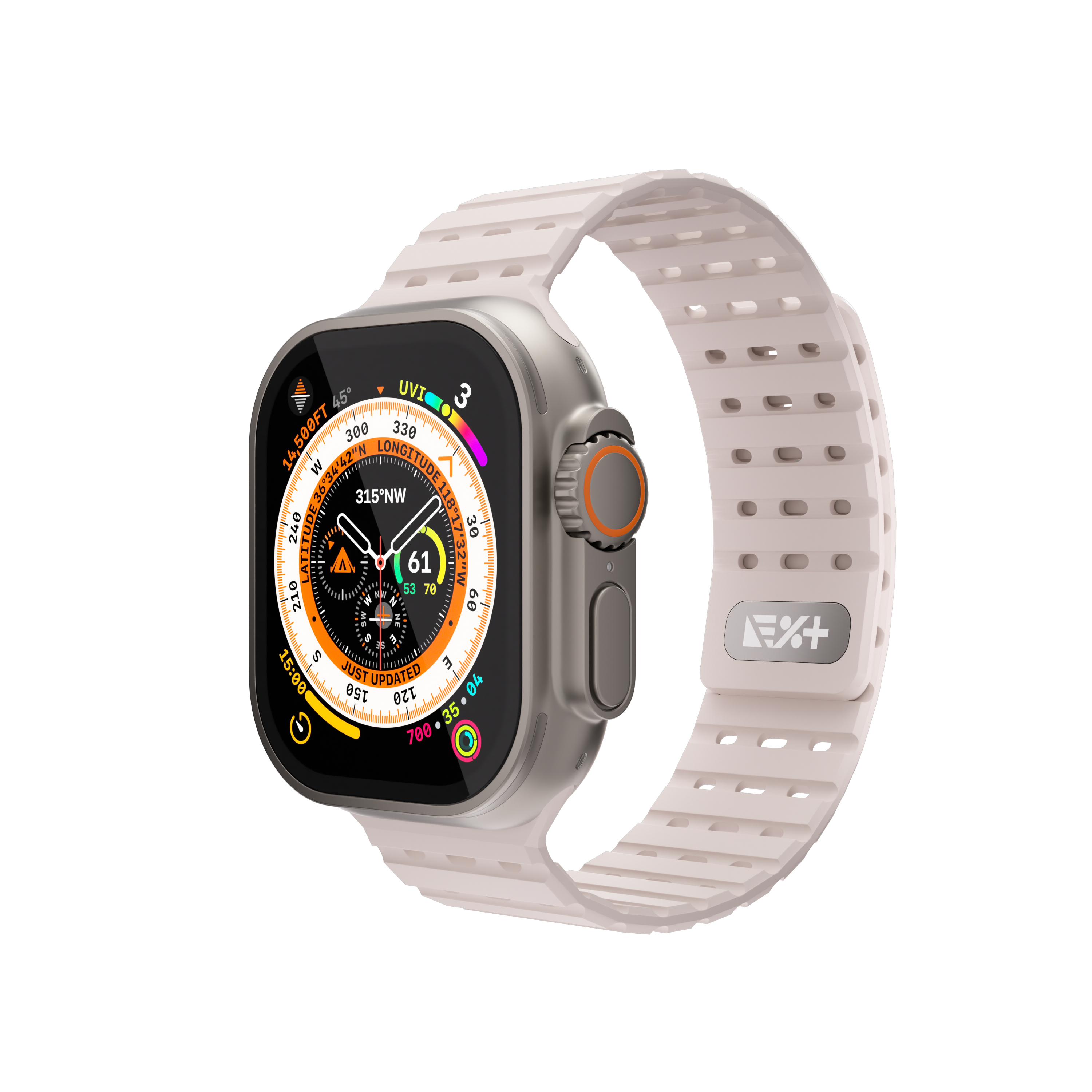 Curea din silicon NOA pentru Apple Watch 45/46/49mm