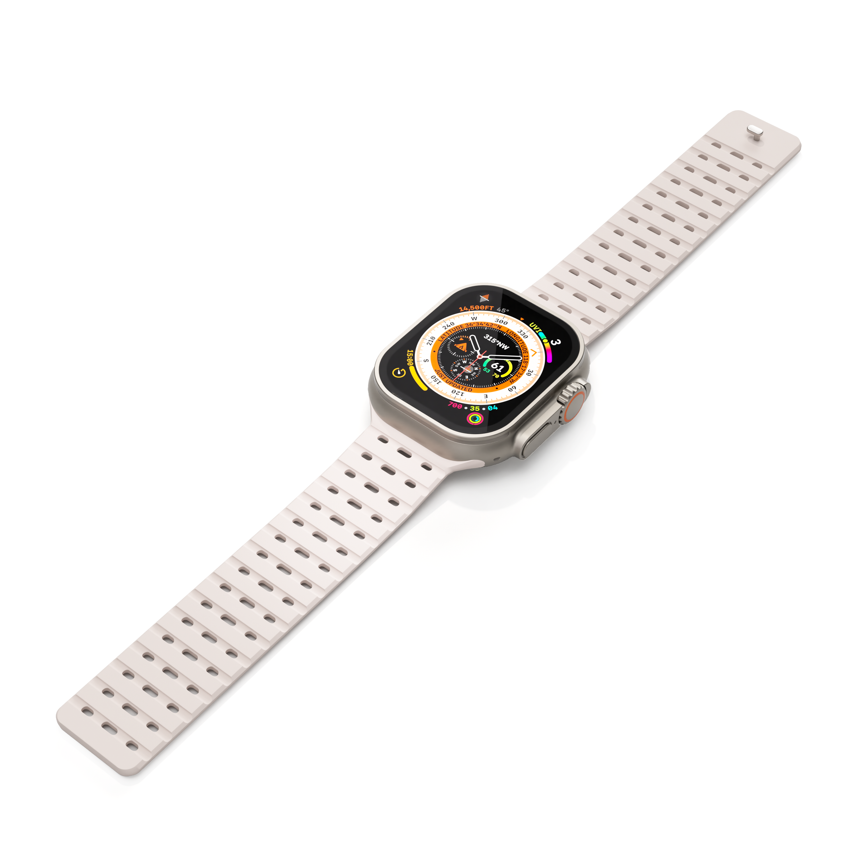 Curea din silicon NOA pentru Apple Watch 45/46/49mm
