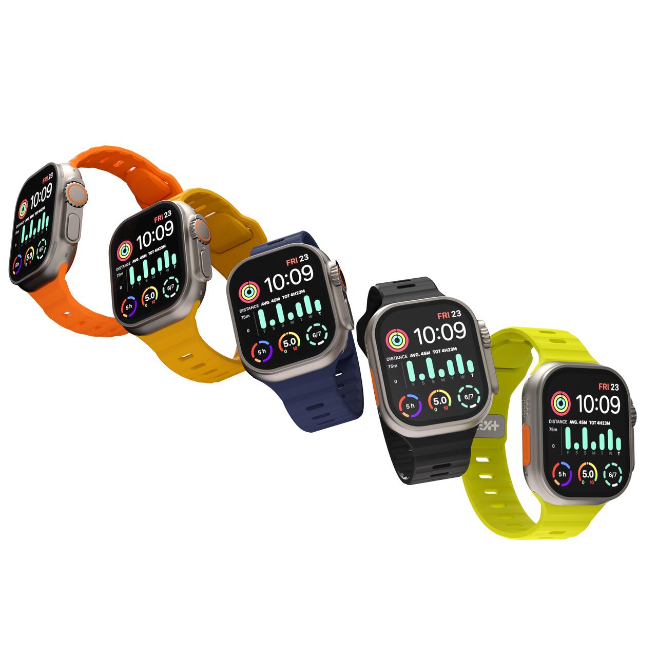 Bratara din silicon Active NOA pentru Apple Watch 45/46/49mm