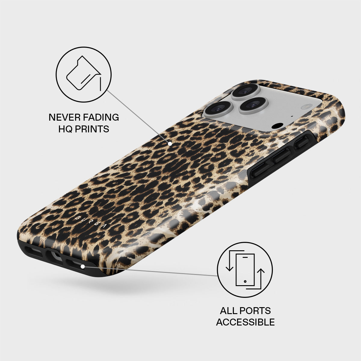 Husa de protecție rezistentă BURGA Player Magsafe pentru iPhone 17 Pro Max