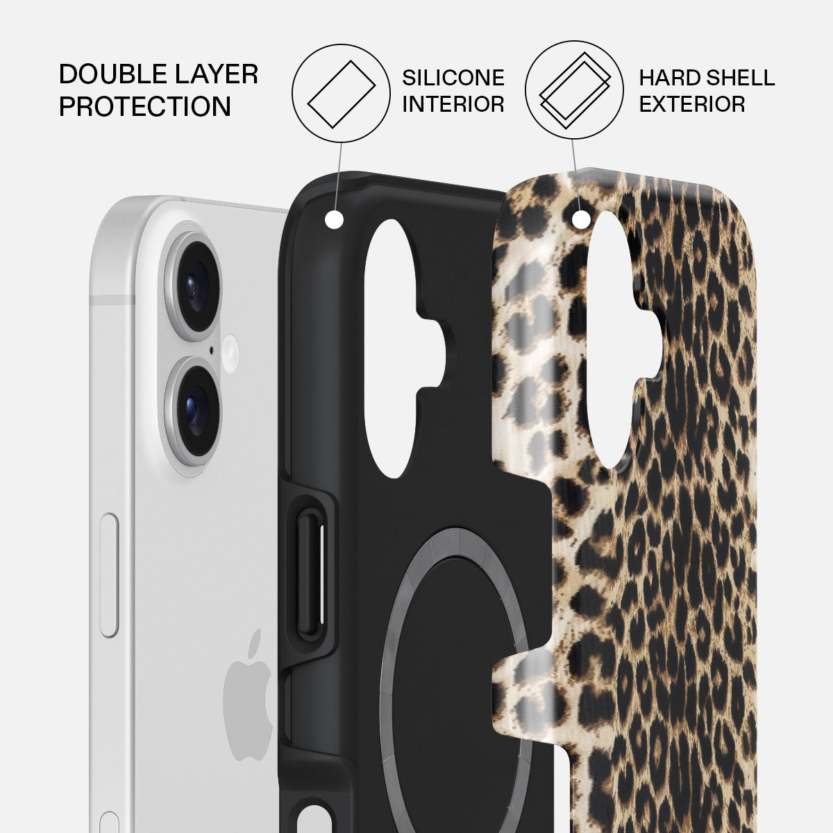 Husa BURGA Player - MagSafe Protectoare Rezistentă Pentru iPhone 17