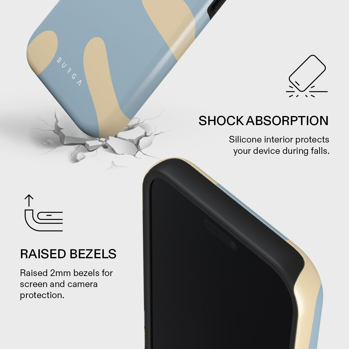 Husa de protecție rezistentă BURGA Flow Magsafe pentru iPhone 17 Pro Max