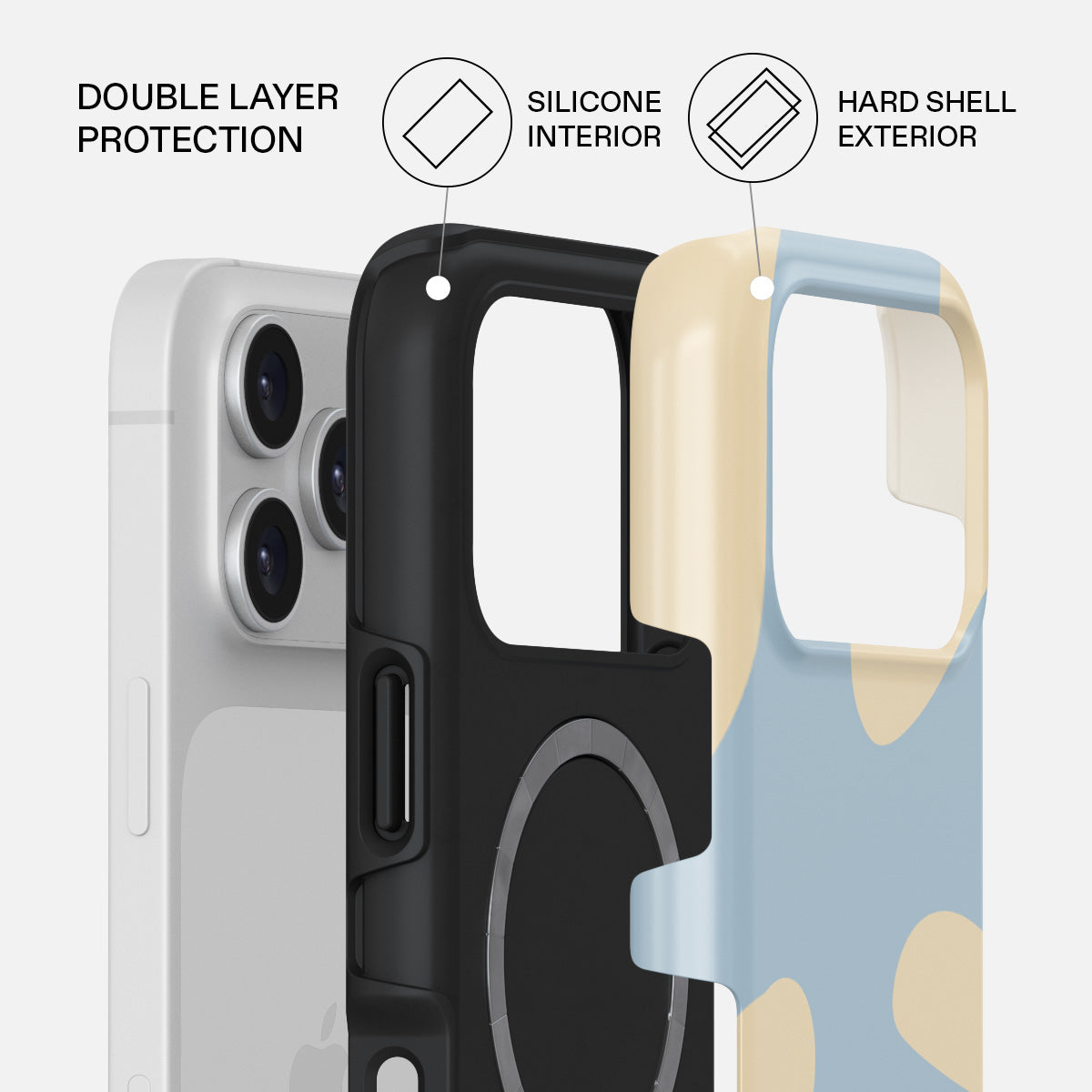 BURGA Flow - Husă de protecție Tough Magsafe pentru iPhone 17 Pro
