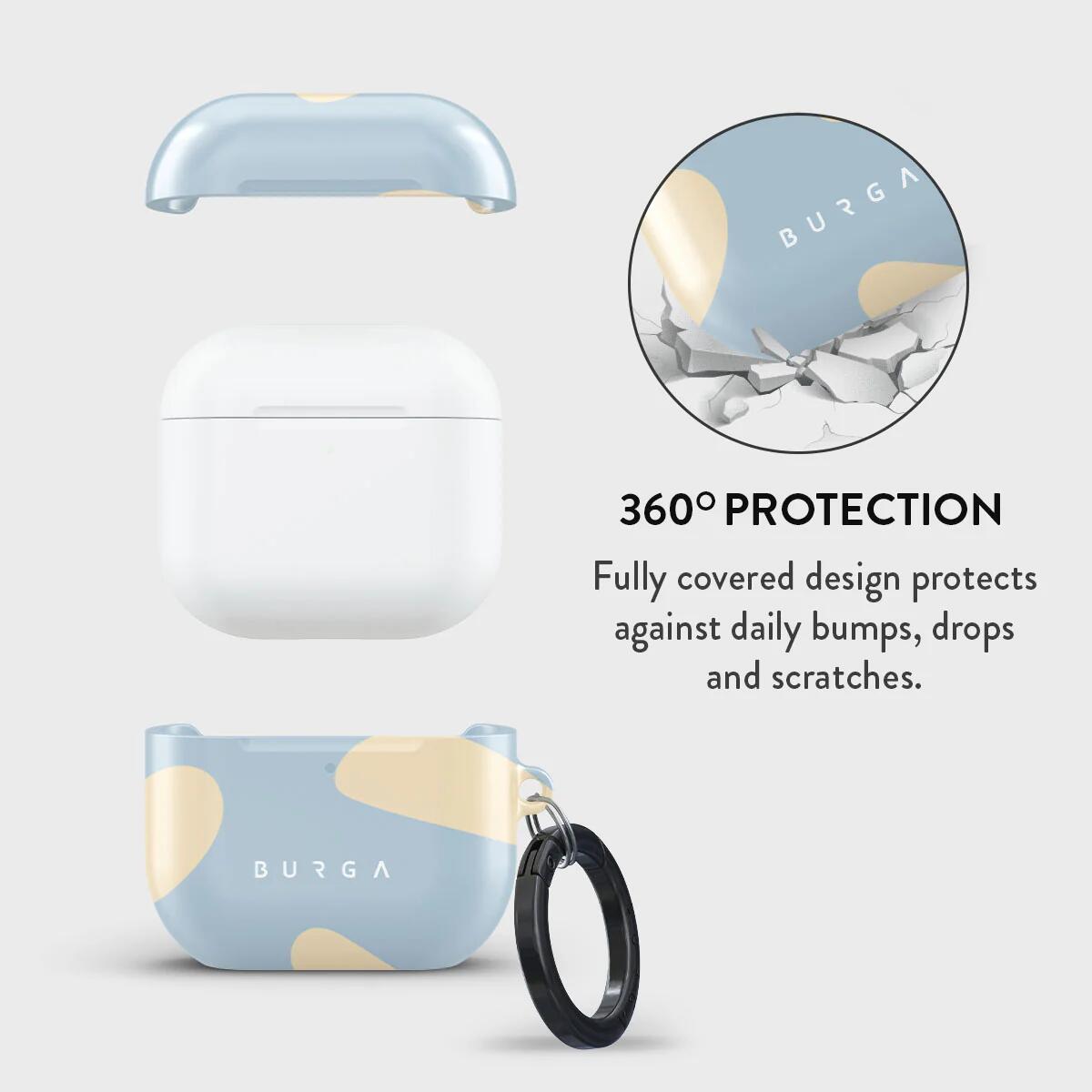 Husă BURGA Flow pentru AirPods 4