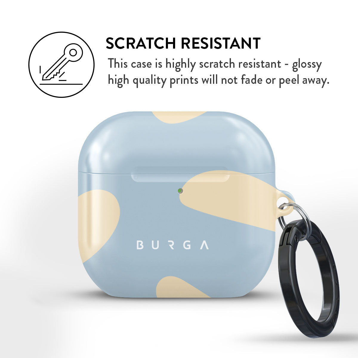 BURGA Flow - Husă de protecție pentru AirPods 4