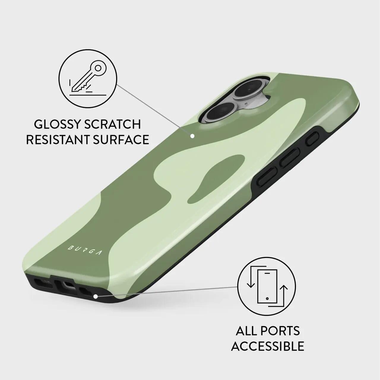 Husă Burga No Rush Tough Magsafe pentru iPhone 16