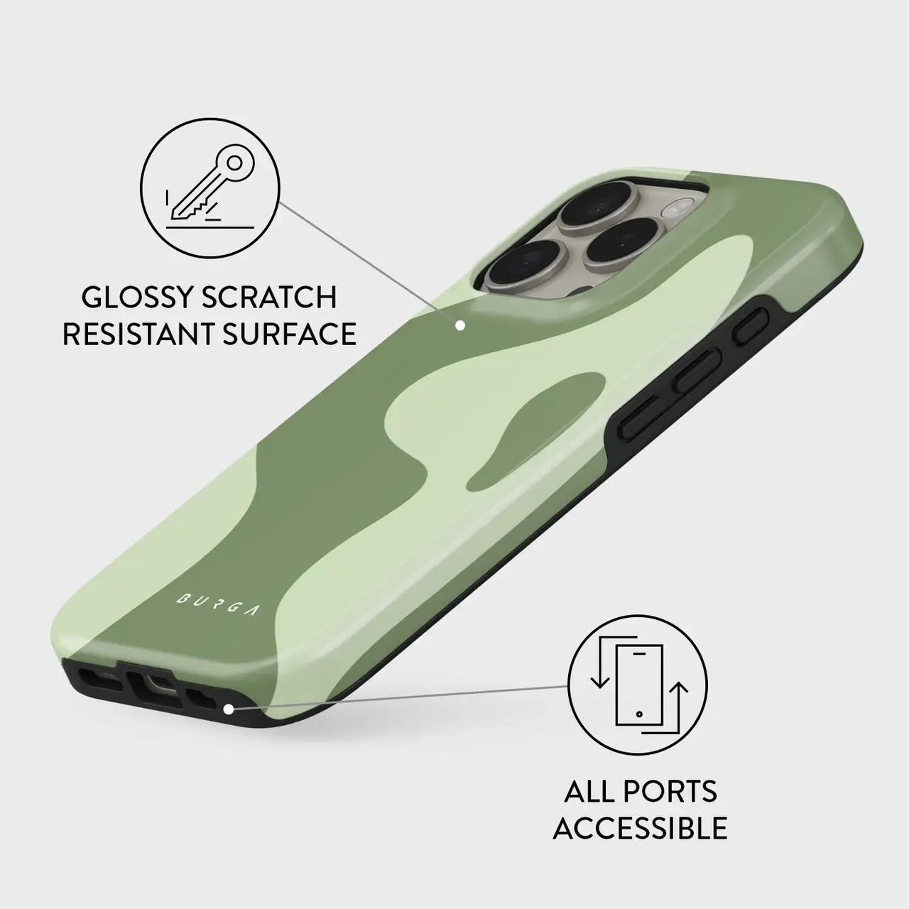 Husă BURGA No Rush Tough Magsafe pentru iPhone 16 Pro Max