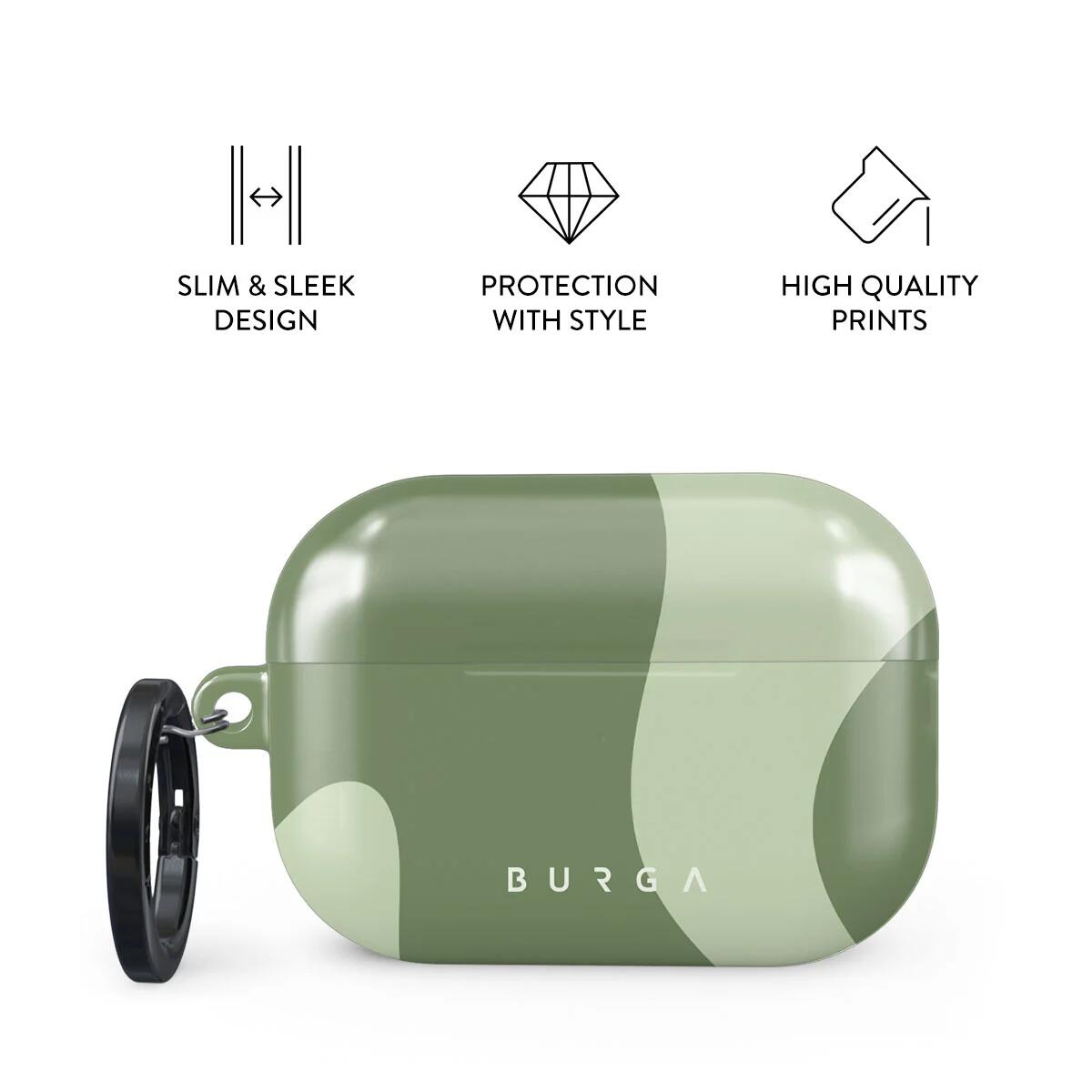 BURGA Husă No Rush pentru AirPods Pro 2