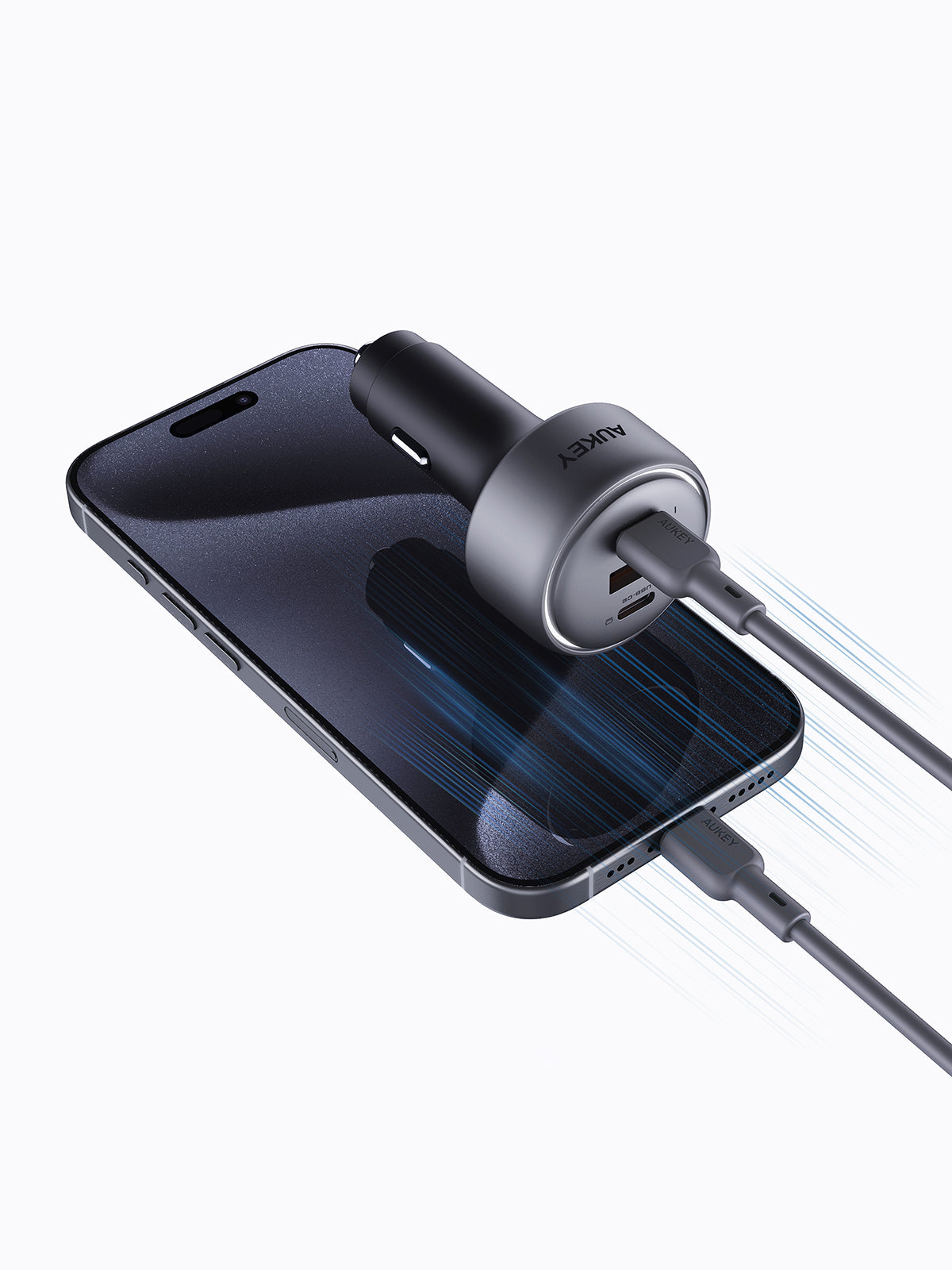 Încărcător auto AUKEY CC-P3, 100W