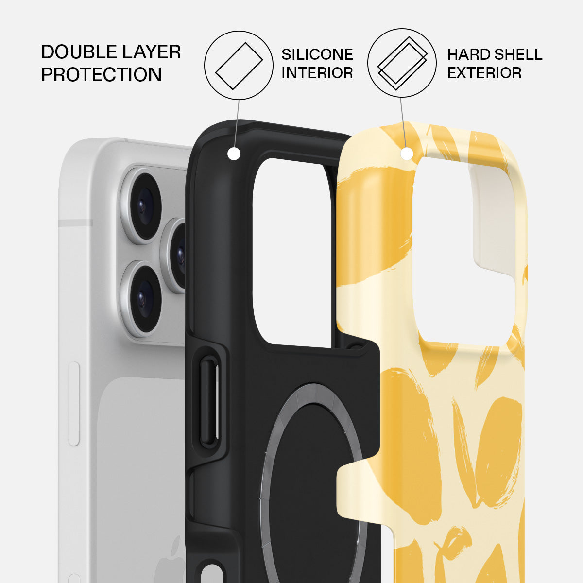 Husa BURGA Lemon Tart Tough Magsafe pentru iPhone 17 Pro Max