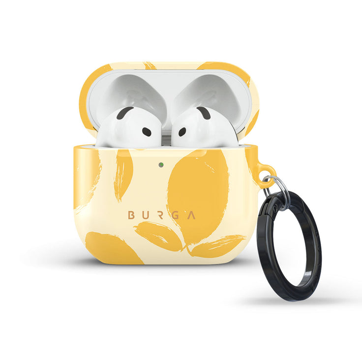 Husa BURGA Lemon Tart Tough pentru Airpods 4