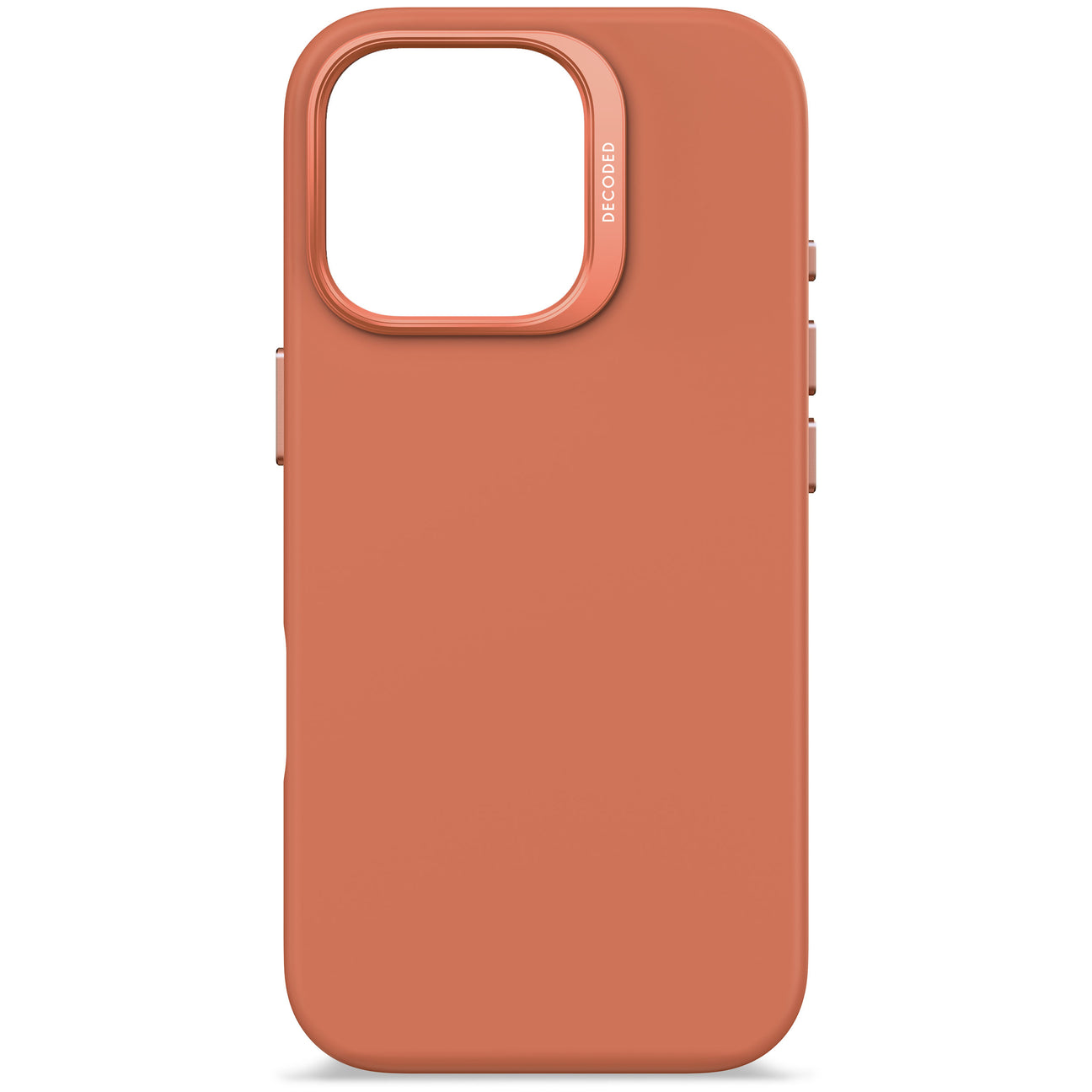 Husă de protecție DECODED AntiMicrobial din silicon pentru iPhone 16 Pro - Sand Stone
