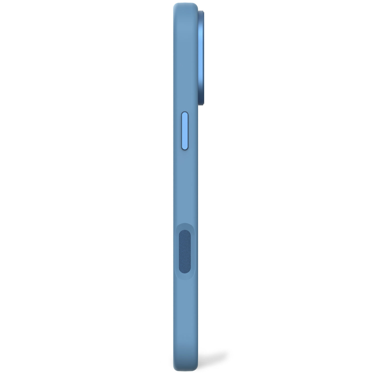 Husă de protecție DECODED din silicon antimicrobian pentru iPhone 16 Plus - Air Blue