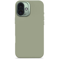 Husă de protecție DECODED din silicon antimicrobian pentru iPhone 16 Plus - Verde Jad