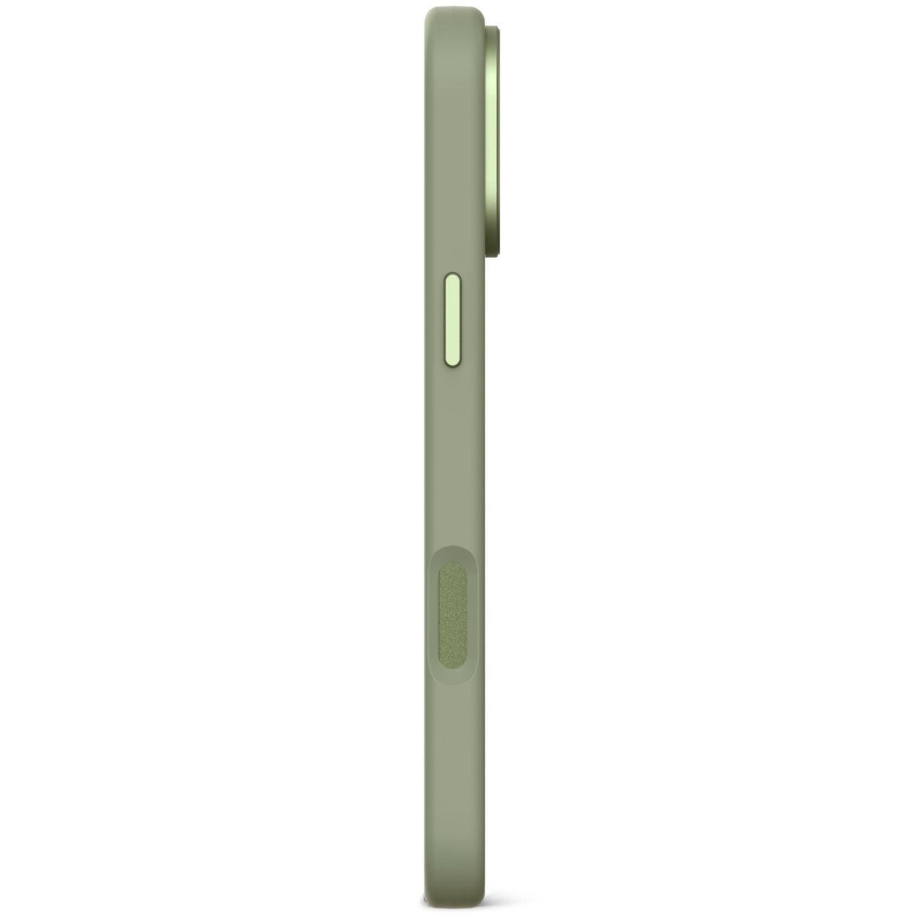Husă de protecție DECODED din silicon antimicrobian pentru iPhone 16 Plus - Verde Jad