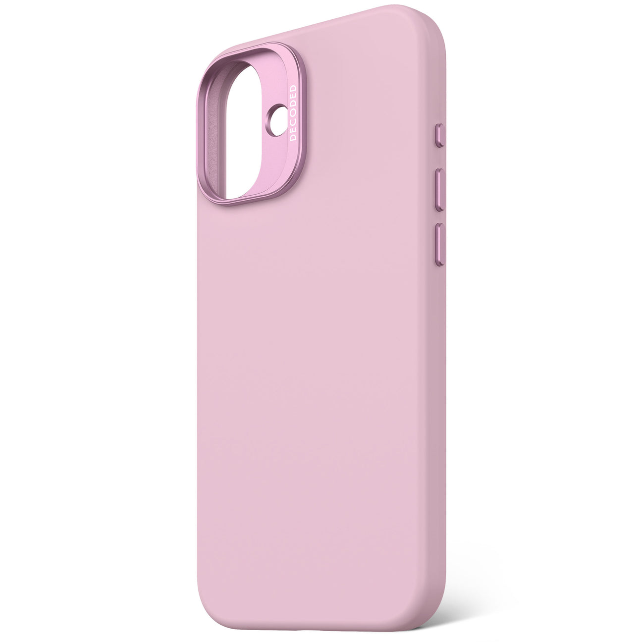 Husă de protecție DECODED din silicon antimicrobian pentru iPhone 16 Plus - Mov lila