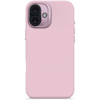 Husă de protecție DECODED din silicon antimicrobian pentru iPhone 16 Plus - Mov lila